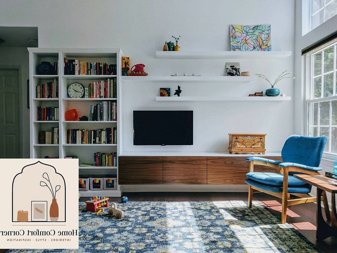Install Floating Shelves for Curated Display