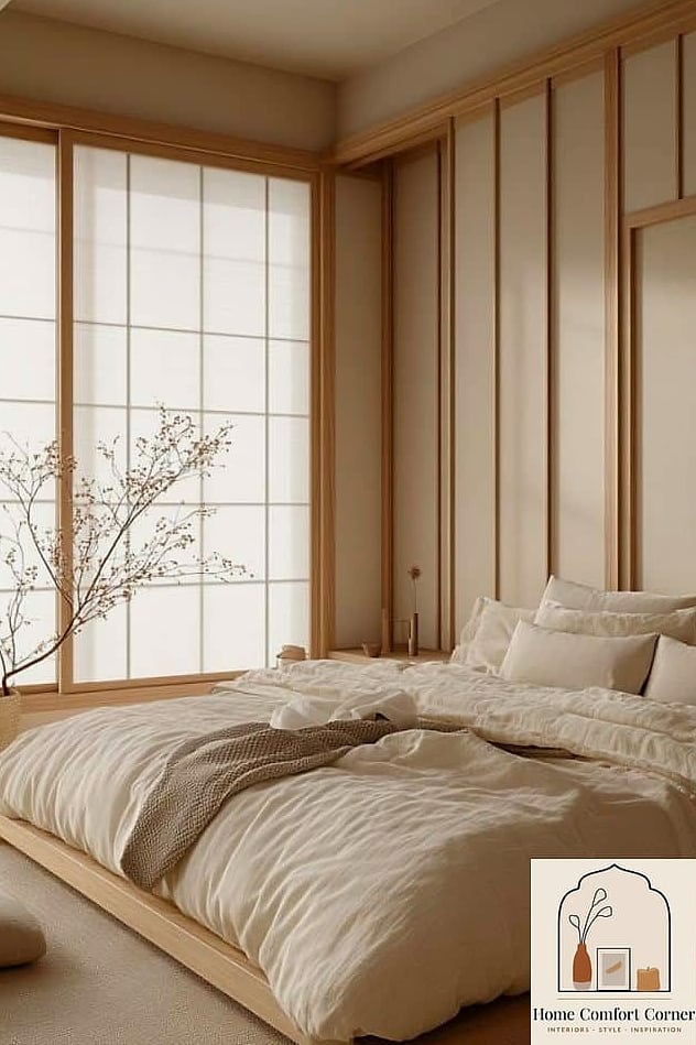 Japandi Bedroom Retreat