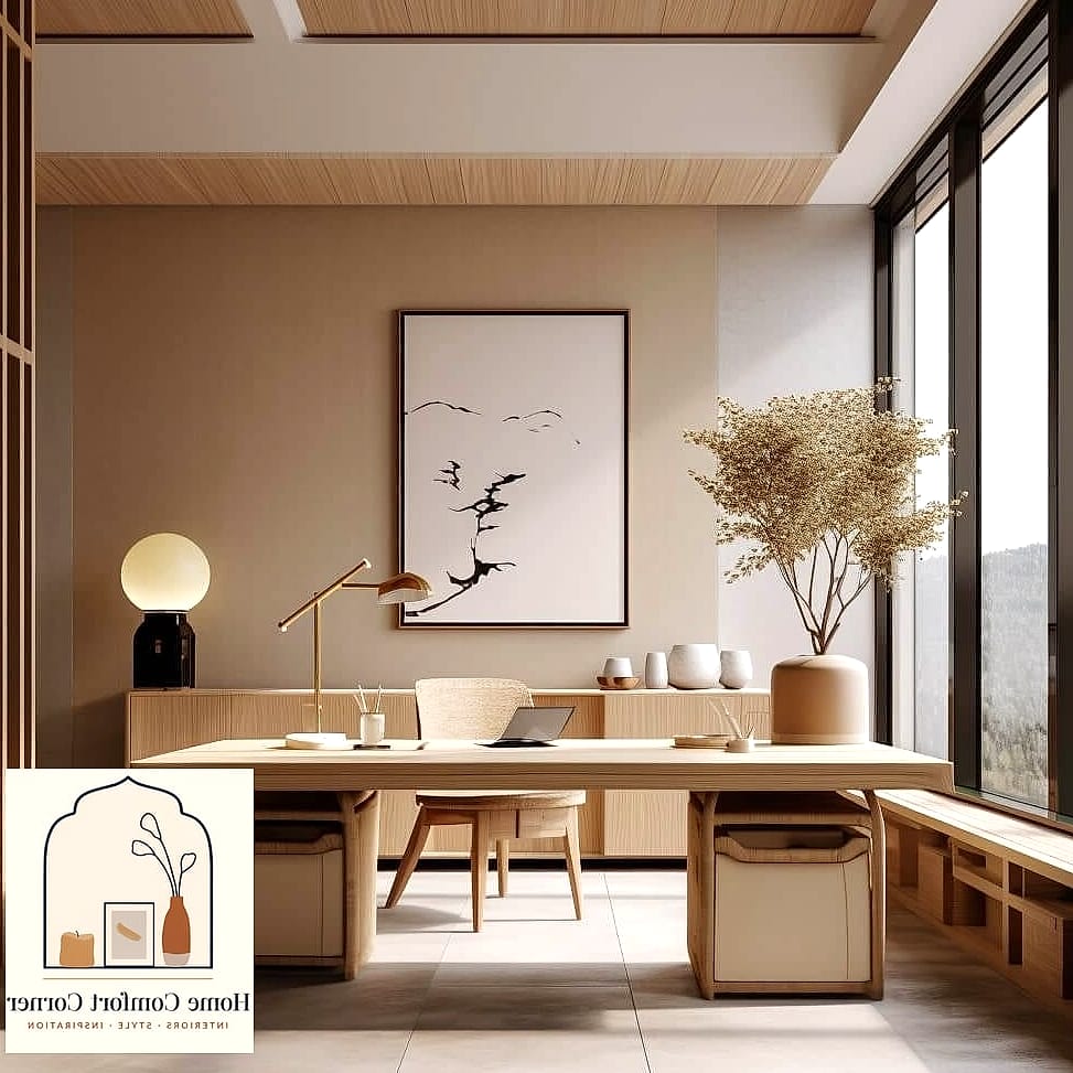 Japandi-Inspired Workspaces