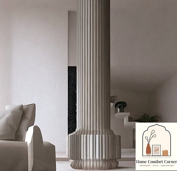 21 Pillar Design Interior Tips From Top Interior Designers 22 Keep It Minimal With Matte Black Paint