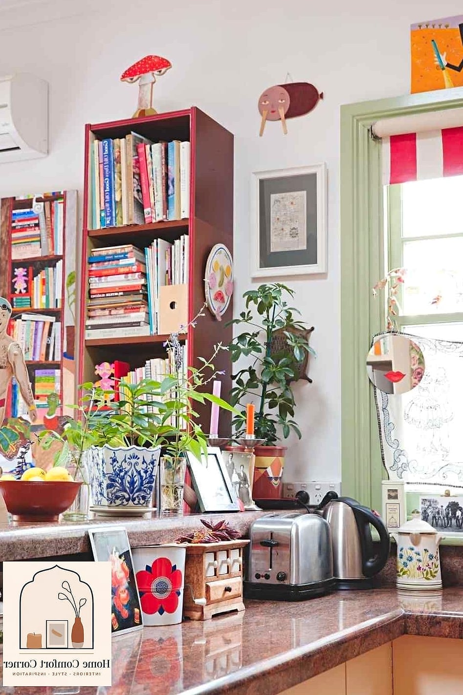 Kitchen Cabinets in an Unexpected Color