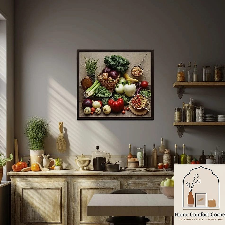 Kitchen Food and Produce Illustrations