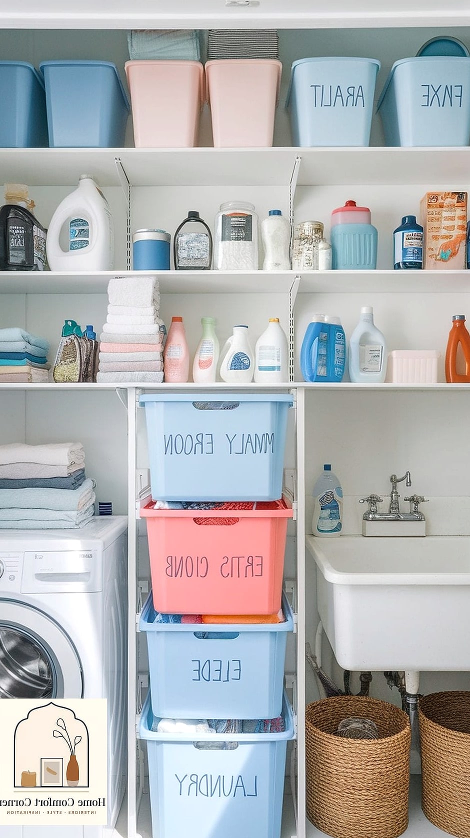Label Everything with Matching Jars or Bins
