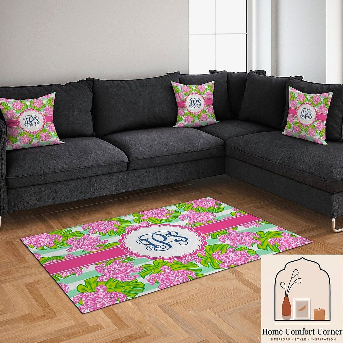 Layered Area Rugs