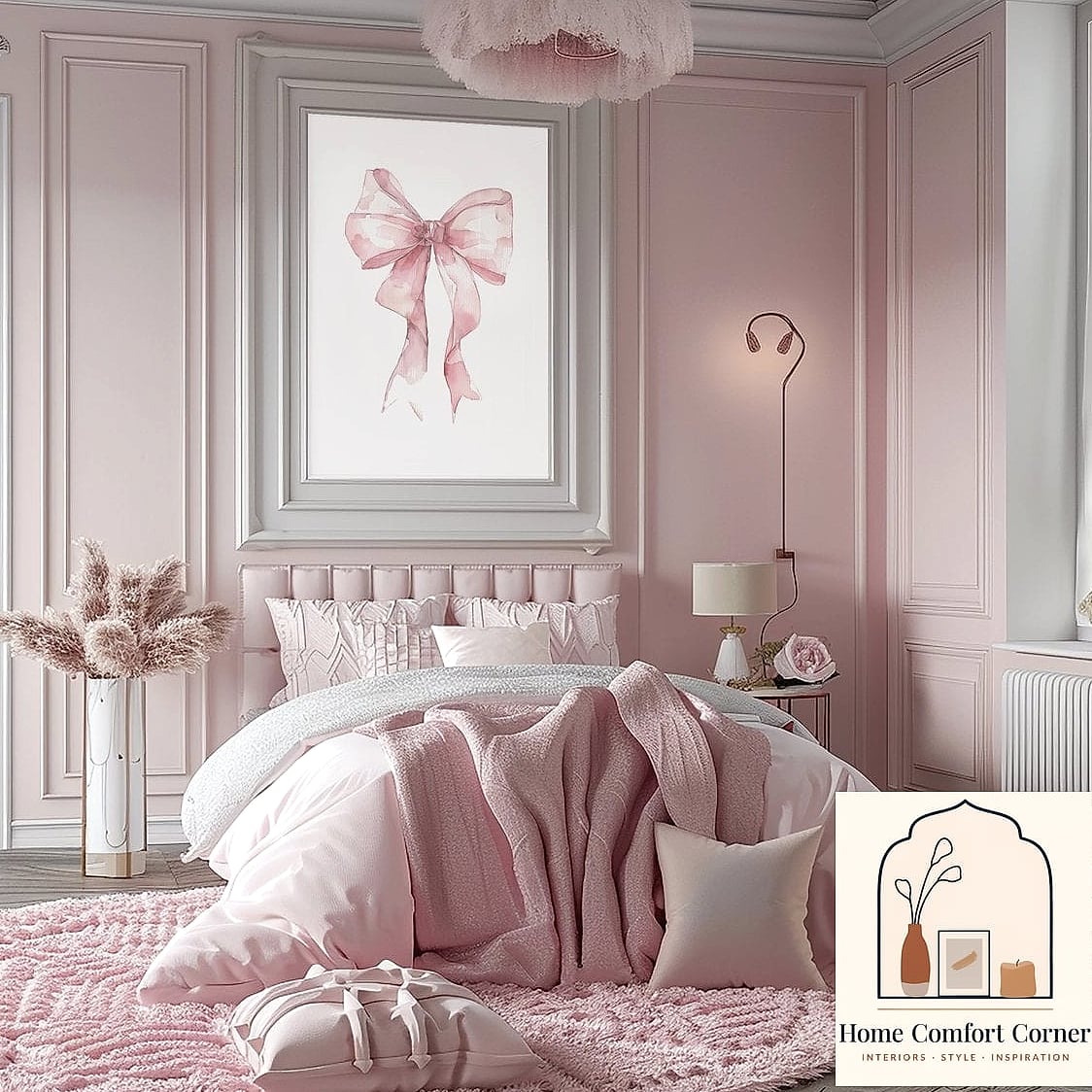 Layered Bow Wall Art