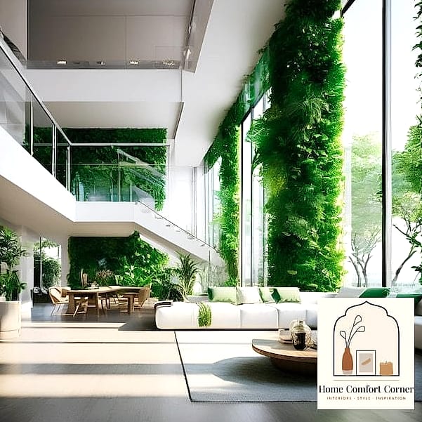 Layered Greenery Throughout the Home