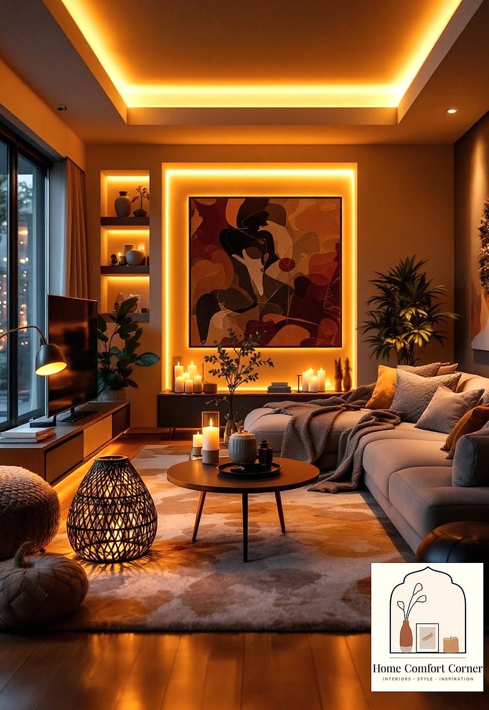 Layered Lighting Instead of One Overhead Fixture