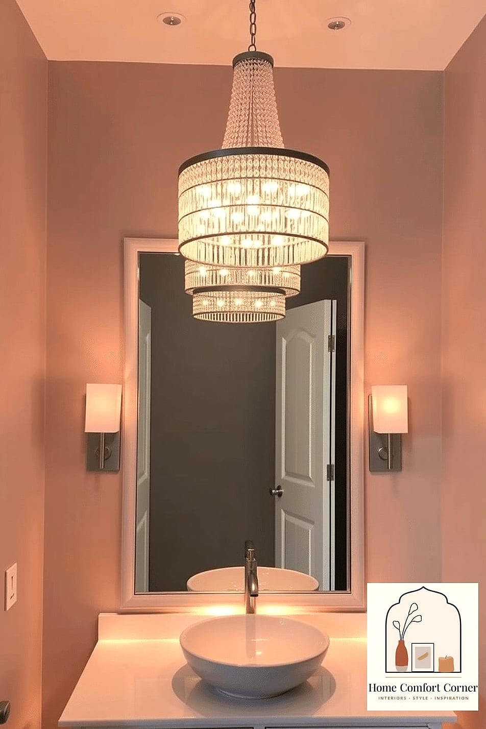 Layered Lighting with a Statement Fixture