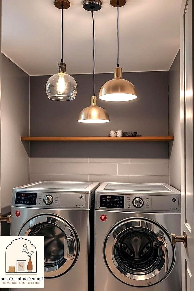 7 Laundry Room Ideas Ideas That Are Both Stylish and Practical 8 Layered Lighting Instead of One Overhead Fixture