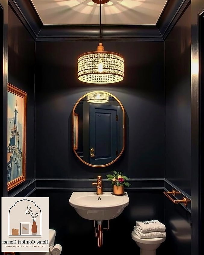 Layered Lighting with a Statement Fixture