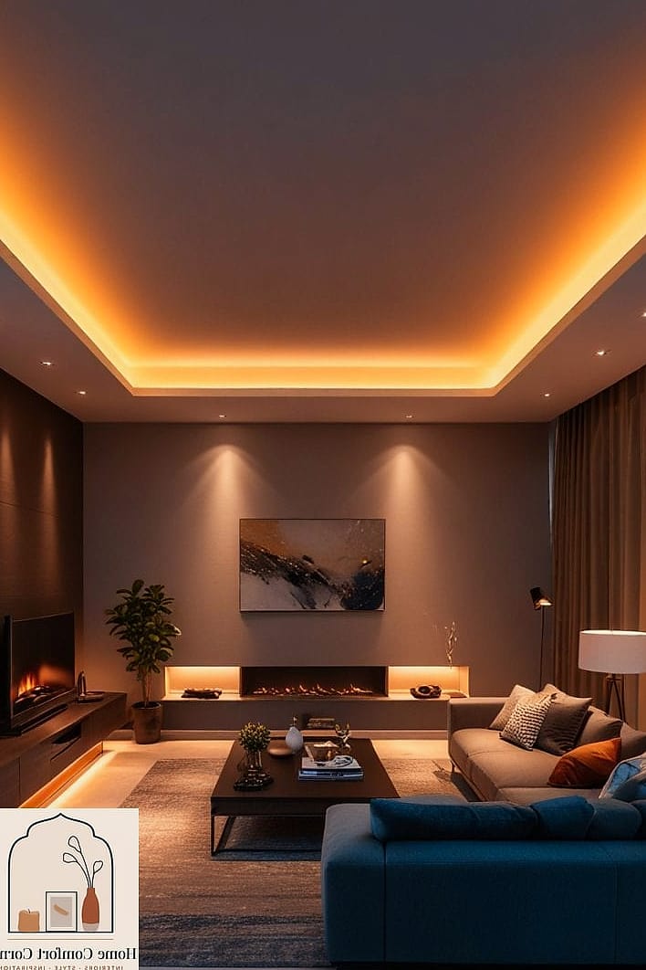 Layered Lighting Instead of One Overhead Fixture