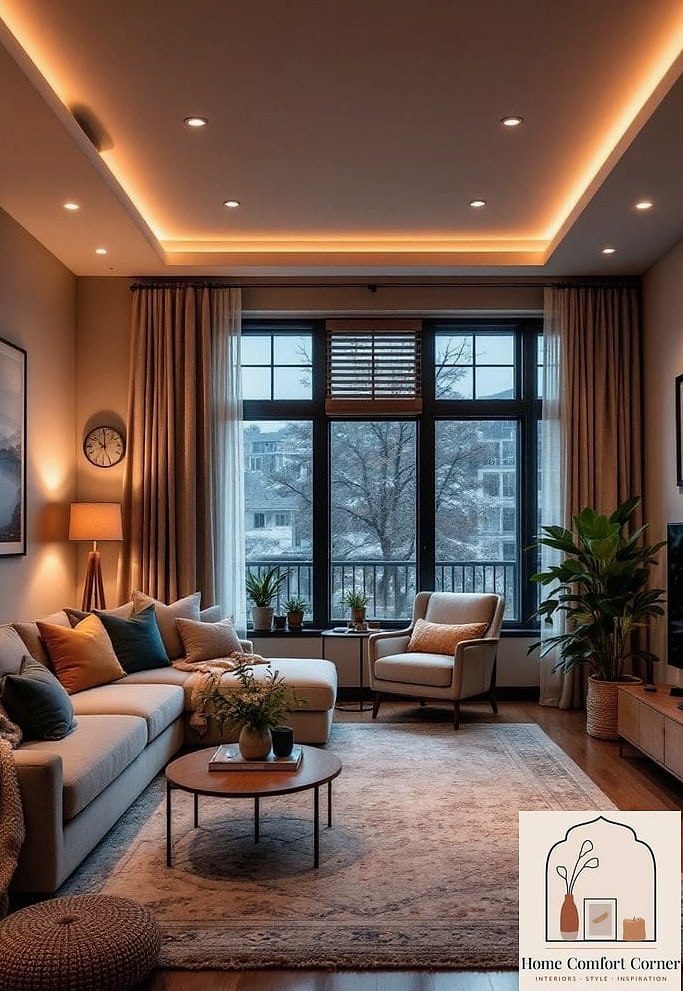 Layered Lighting Instead of One Overhead Fixture