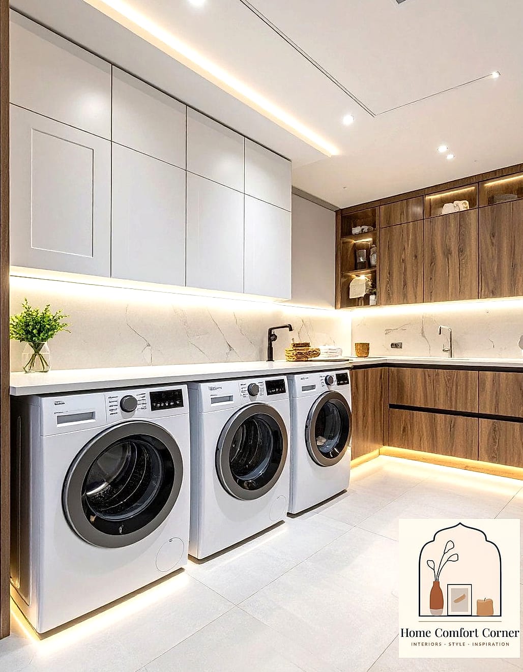 20 Wash Room Ideas Laundry Ideas to Upgrade Your Home This Weekend 19 Layered Lighting Beyond the Overhead Fixture