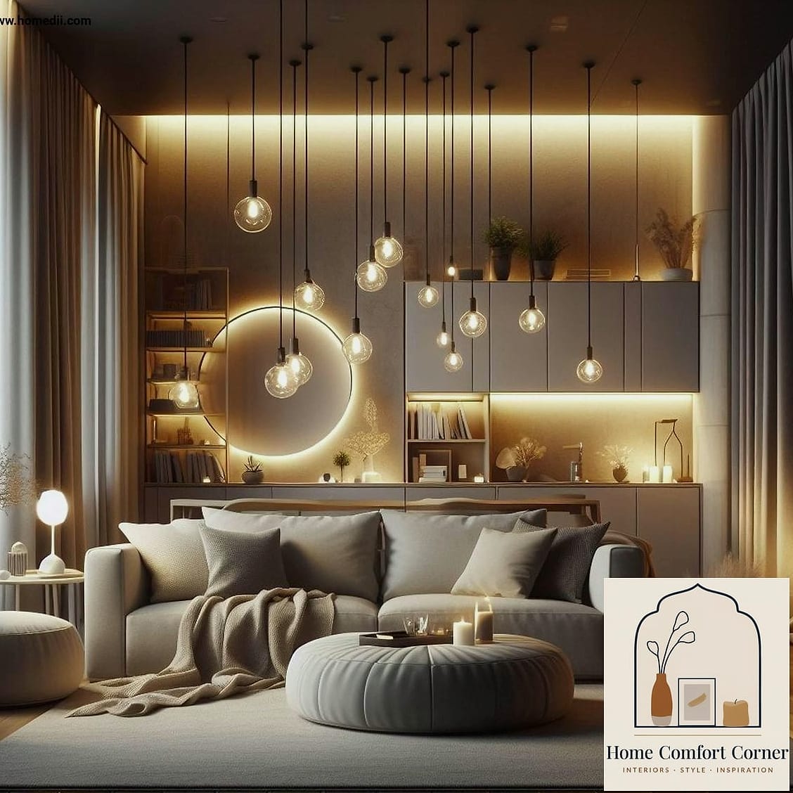 Layered Lighting Instead of One Overhead Fixture