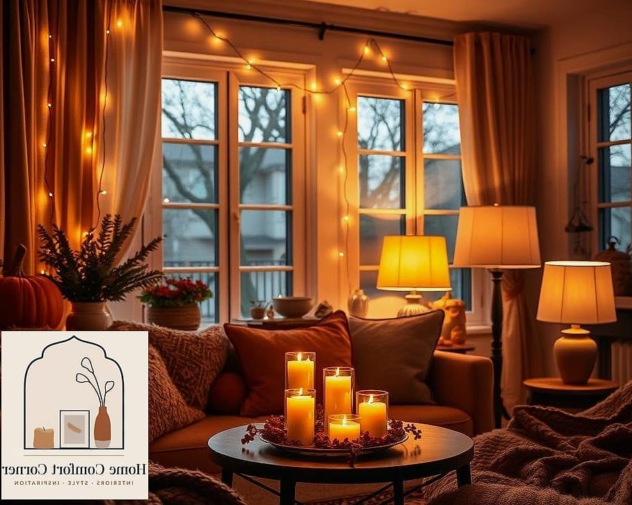 Layered Lighting with Warm Bulbs