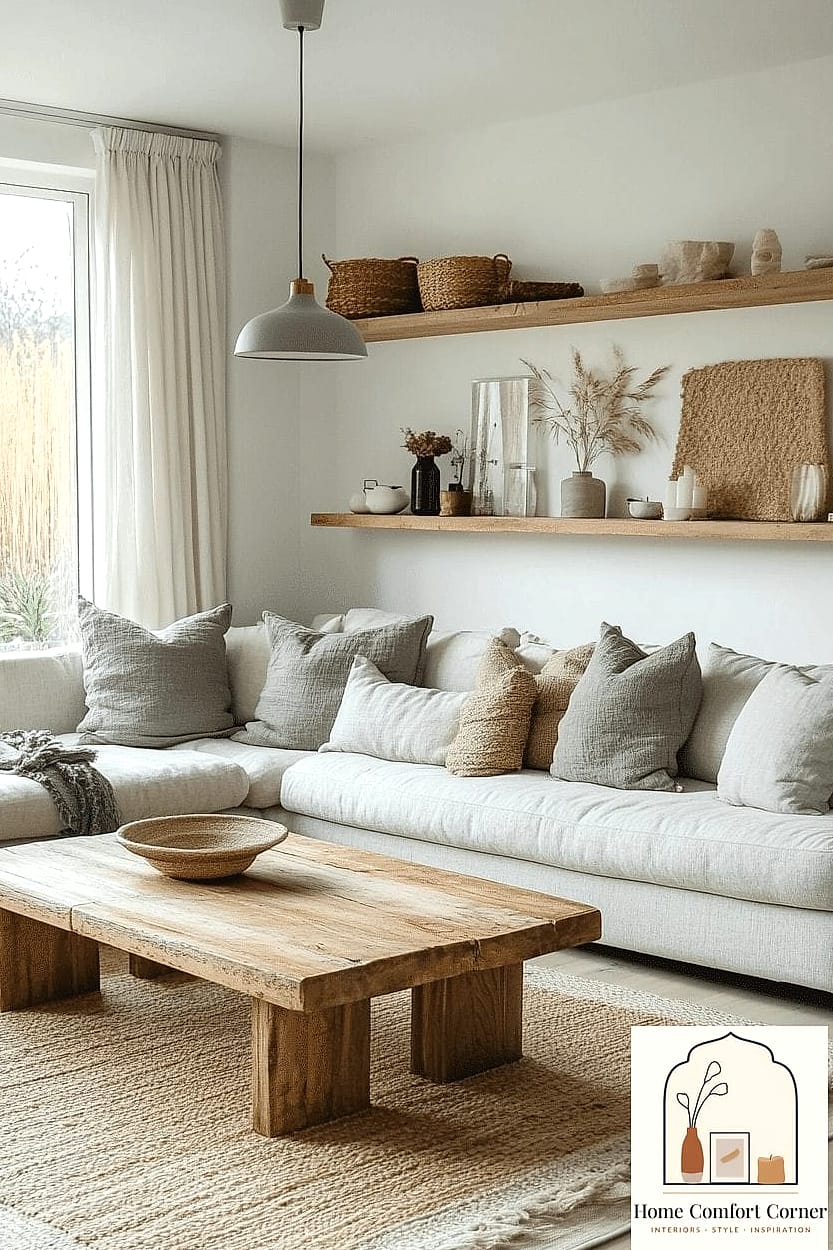Layered Neutral Textiles