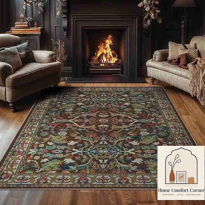 Layered Oriental Rugs