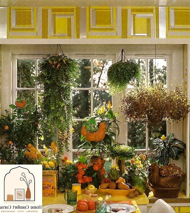 25 70S Home Decor Ideas That Are Both Stylish and Practical 25 Layered Plant Displays