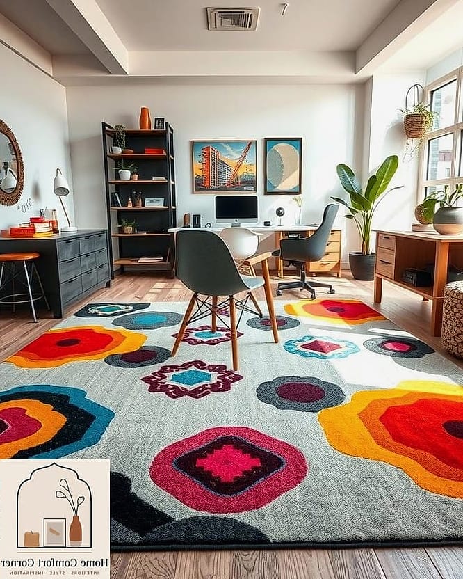 Layered Rugs for Extra Warmth and Definition