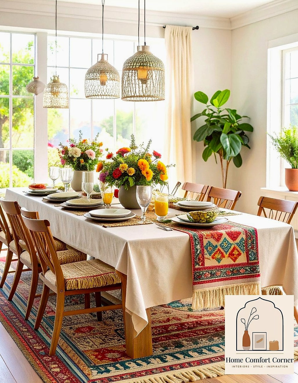 Layered Textiles on the Table