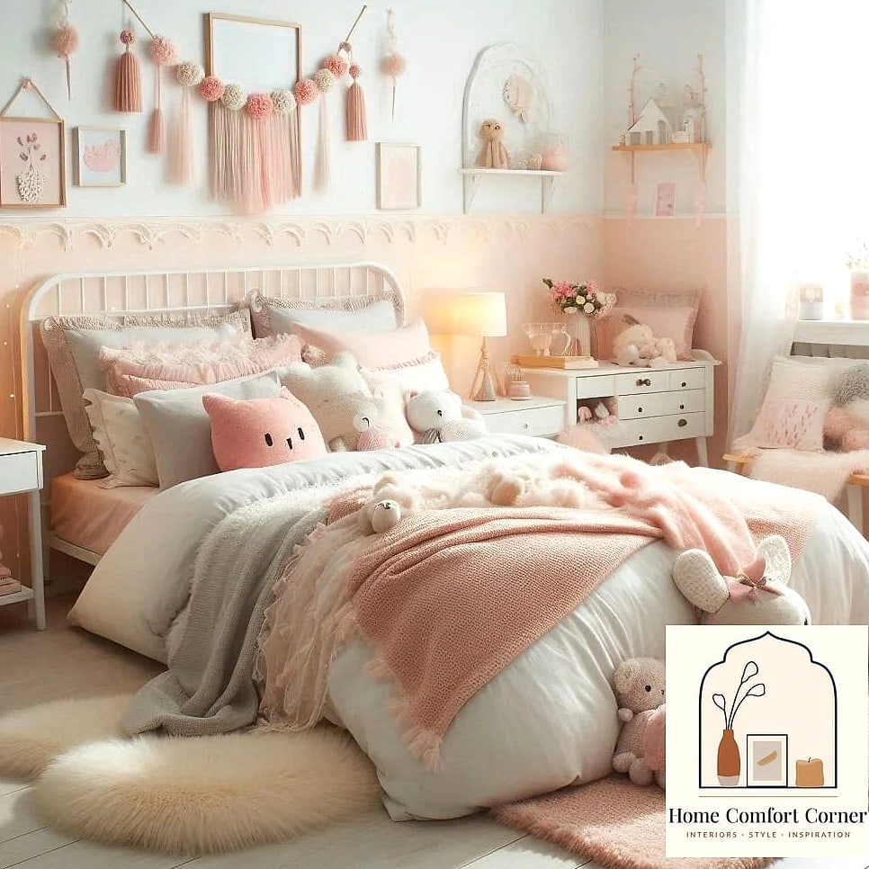 Layered Textiles on the Bed