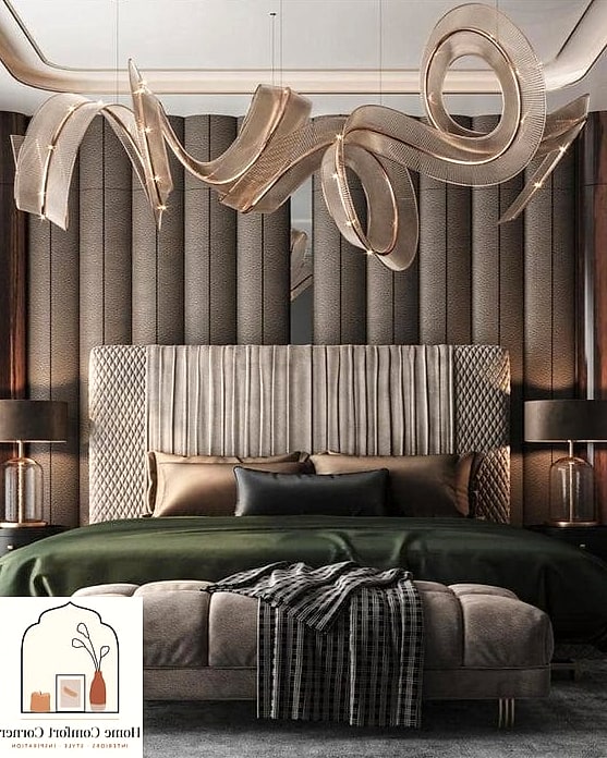Layered Textiles on Beds and Sofas