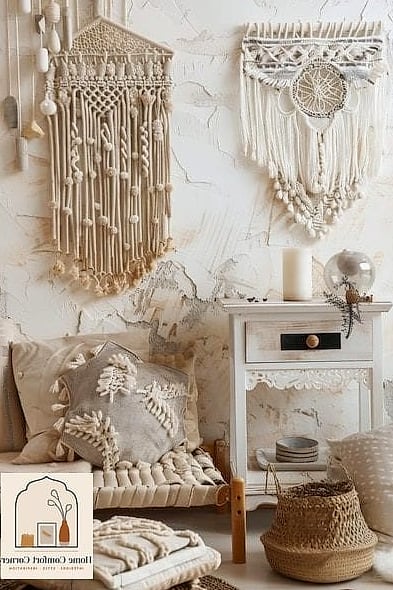 9 Boho Home Decor Concepts That Are Actually Achievable on a Budget 2 Layered Textiles on Every Surface