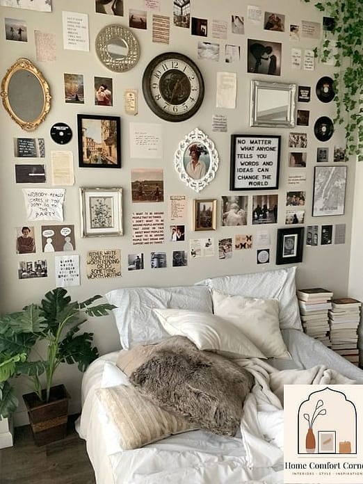Layered Vintage Frames Without Matching Sets