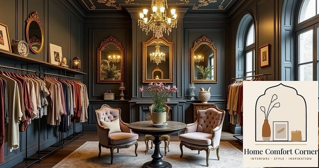 Layered Vintage and Modern Lighting