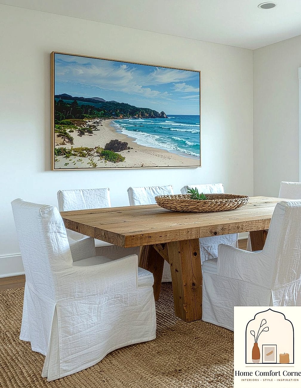 Linen Slipcovered Sofas