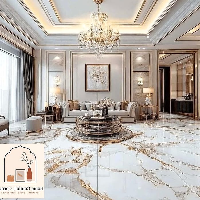 27 Classic Room Decor Ideas That Will Transform Your Space 15 A Marble or Marble-Look Fireplace Surround