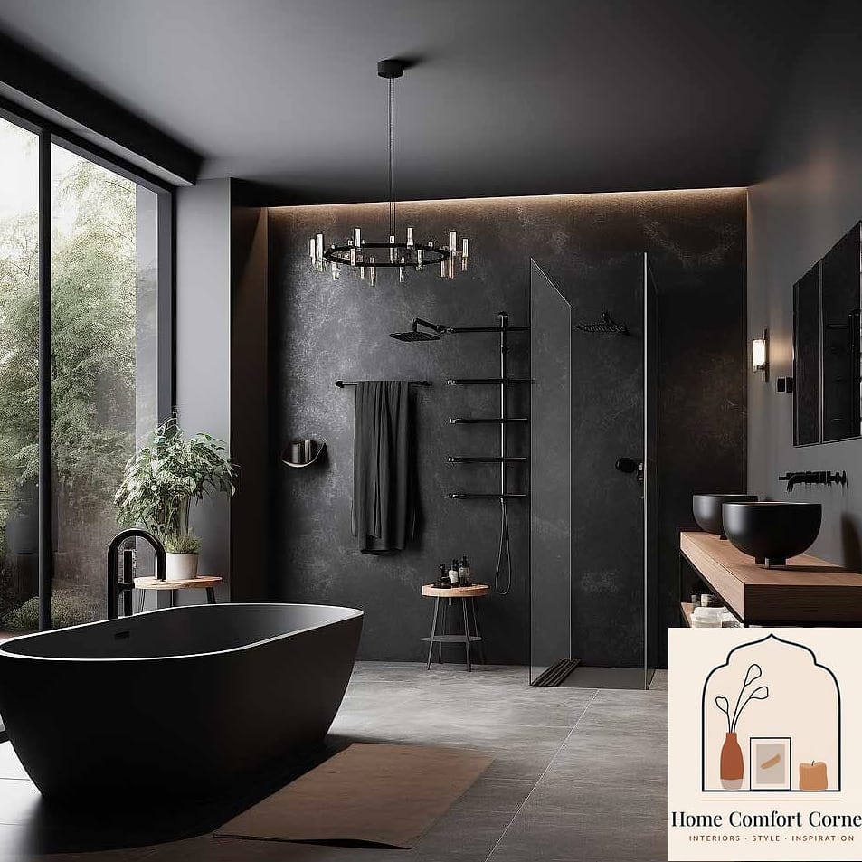 Matte Black Fixtures