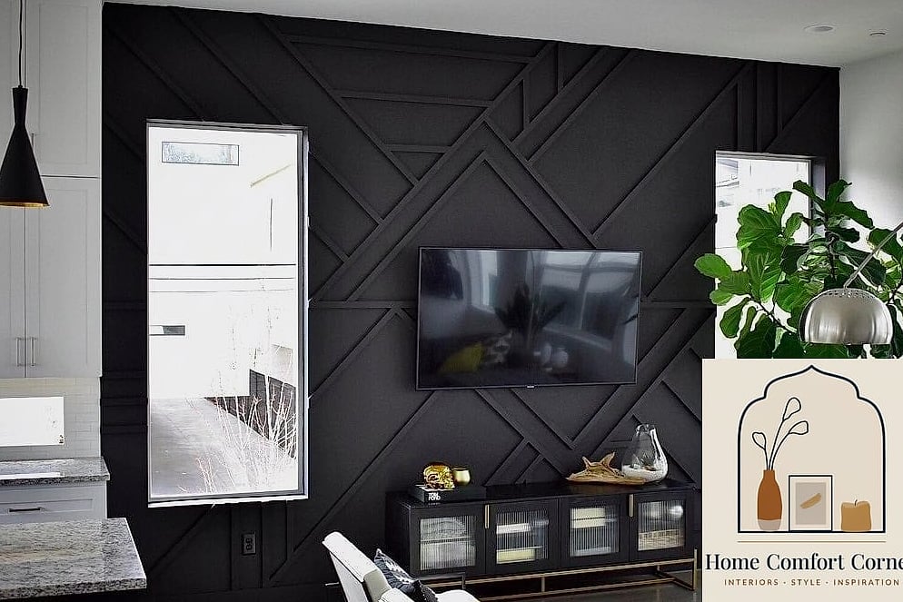 Matte Black Fixtures Throughout