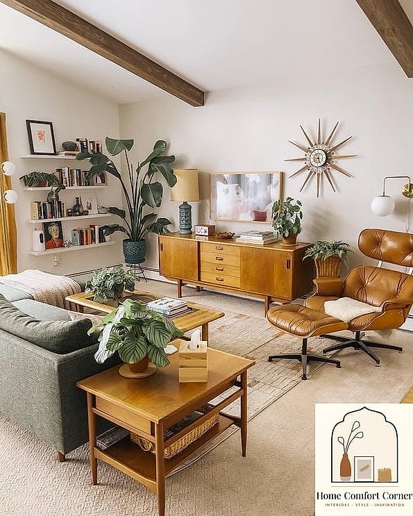 Mid-Century Inspired Lash Lounge