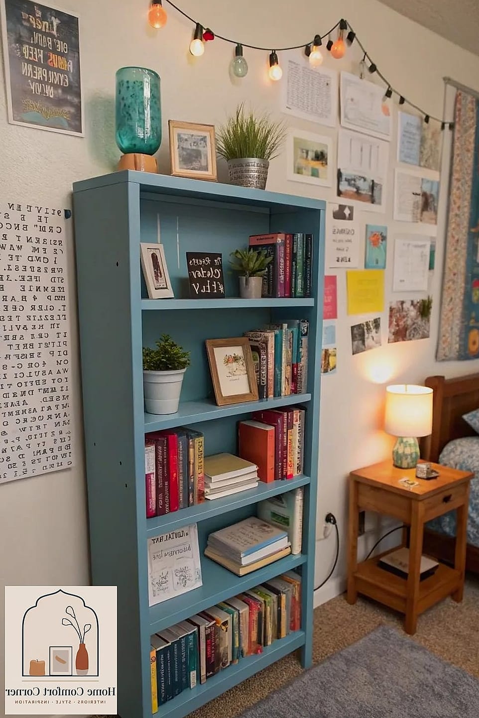 Mini Bookshelf as a Room Divider