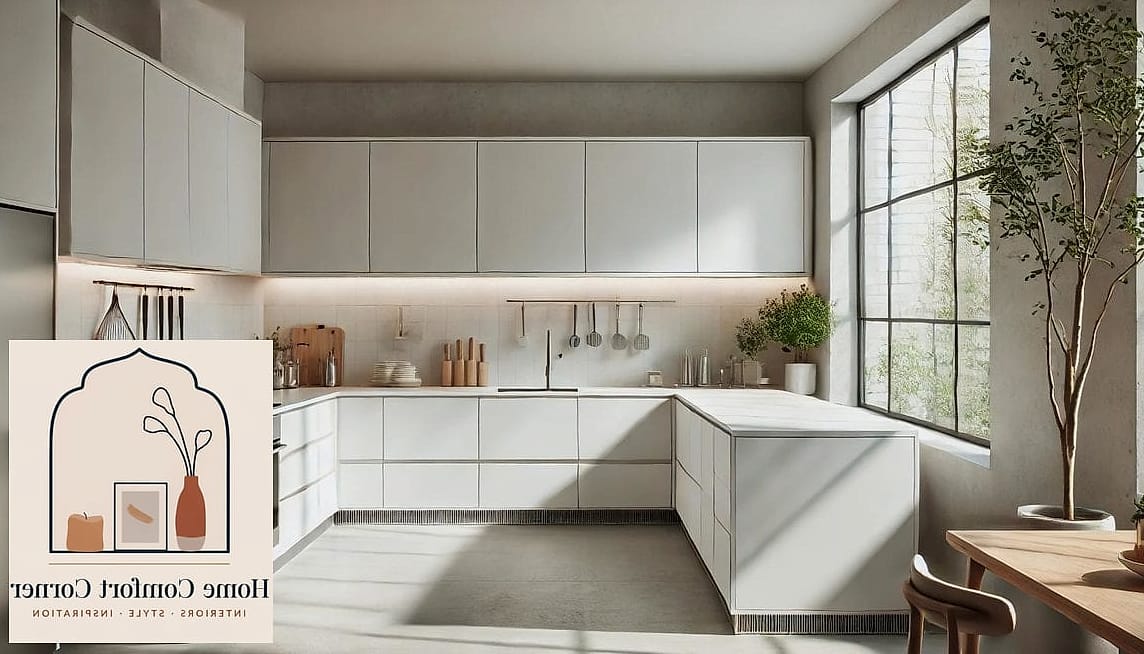 Minimalist Kitchen Countertops With Zero Clutter