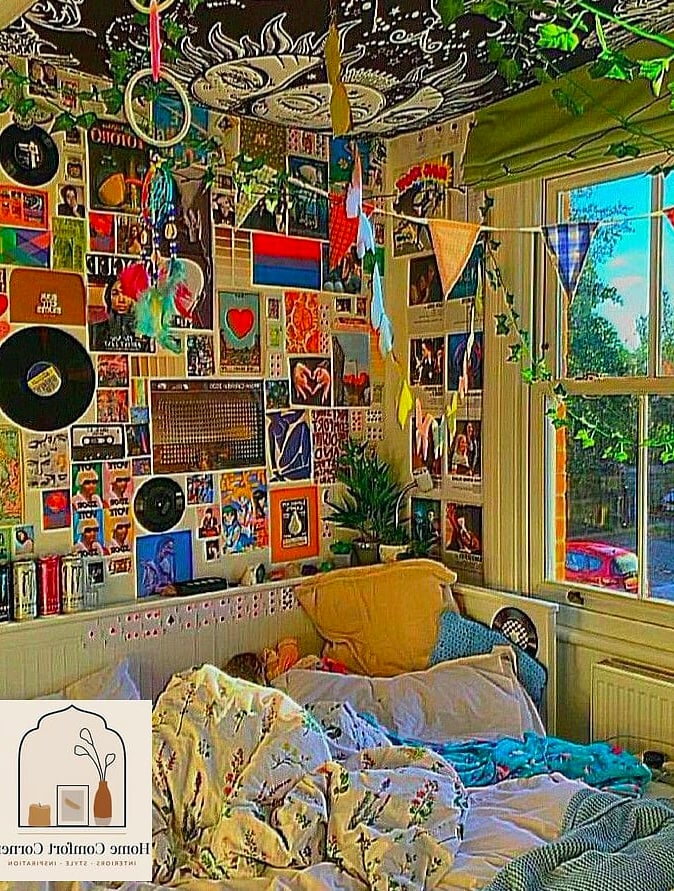 14 Indie Room Decor Inspiration Boards You'll Want to Copy 7 Mismatched Vintage Furniture