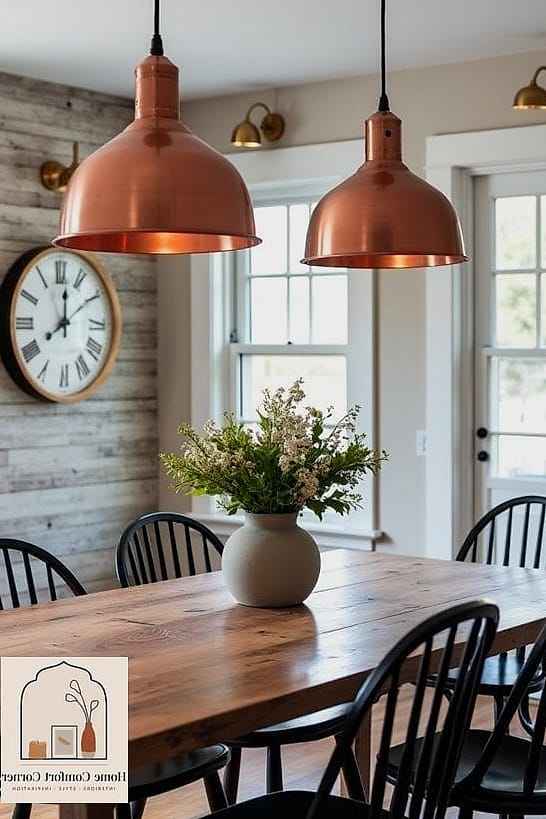 13 Modern Farmhouse Decor Ideas to Steal From Interior Designers 8 Mixed Metal Hardware