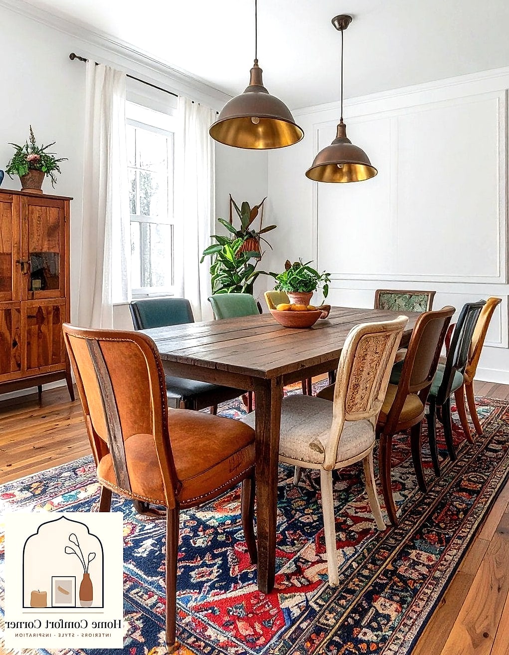 Mixed Seating for Visual Interest