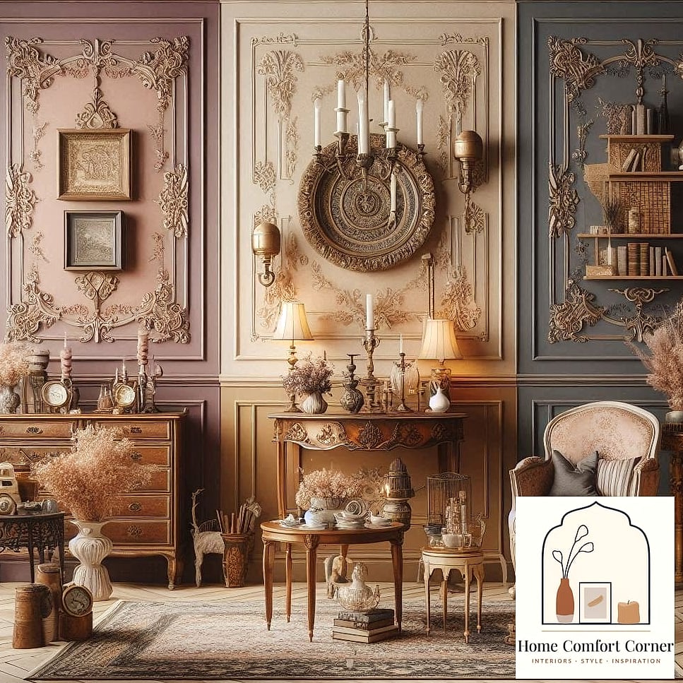 Mix Vintage and Modern Furniture Pieces