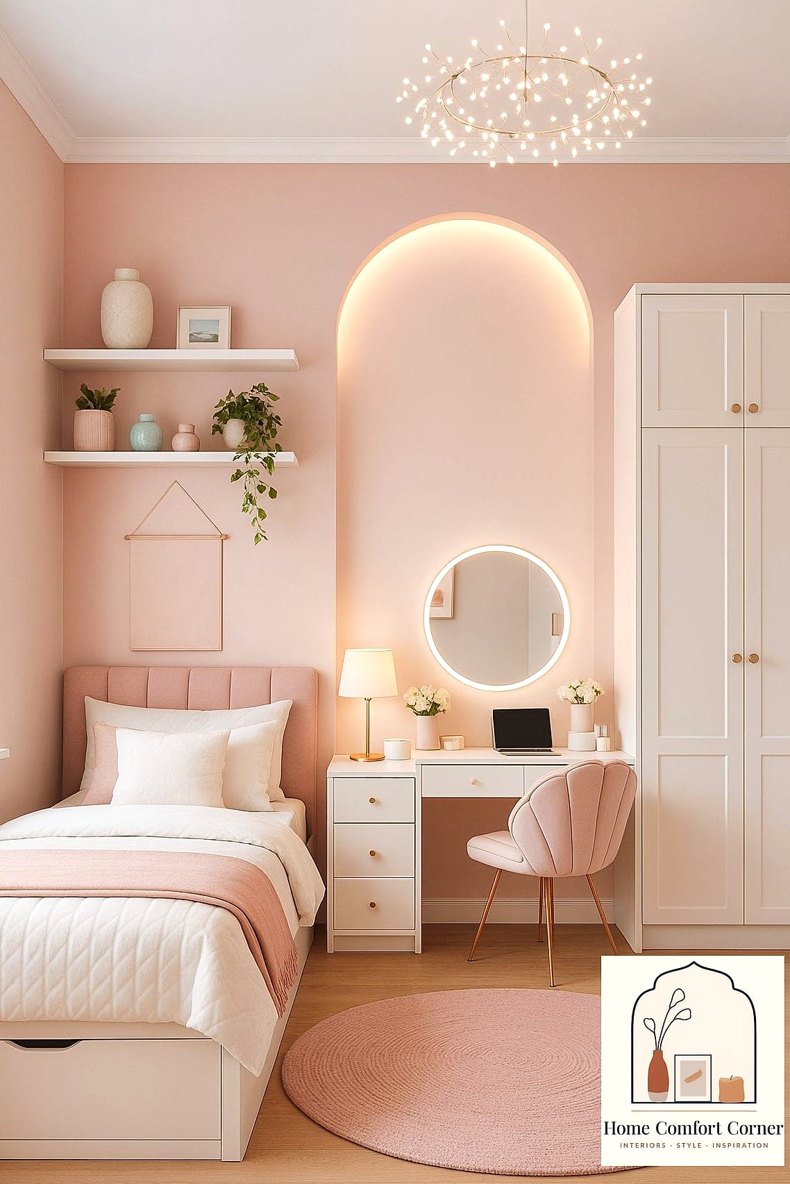 Modern Minimalist Neutral Space