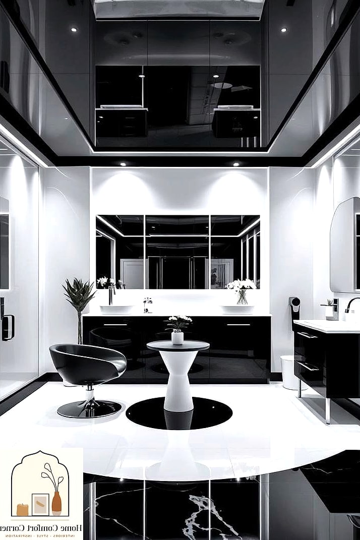 Monochrome Black and White Studio