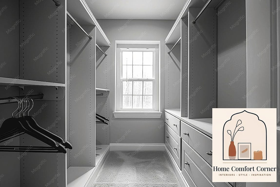 30 Dressing Room Ideas Tips From Top Interior Designers 7 Go With a Monochrome Color Palette