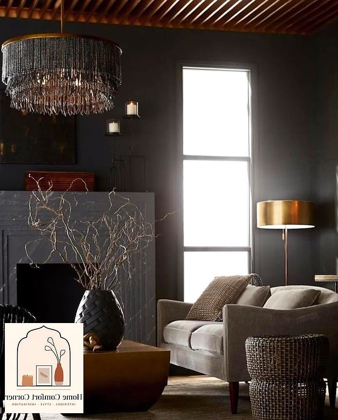 Moody Accent Wall