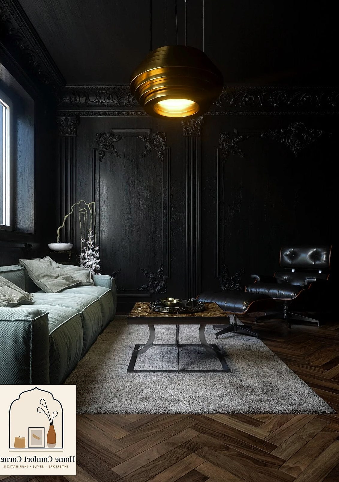 Moody Dark Academia Study