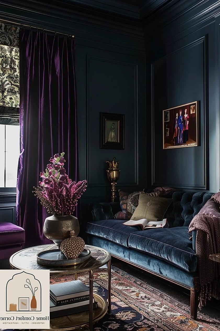 Moody Dark Paint Color