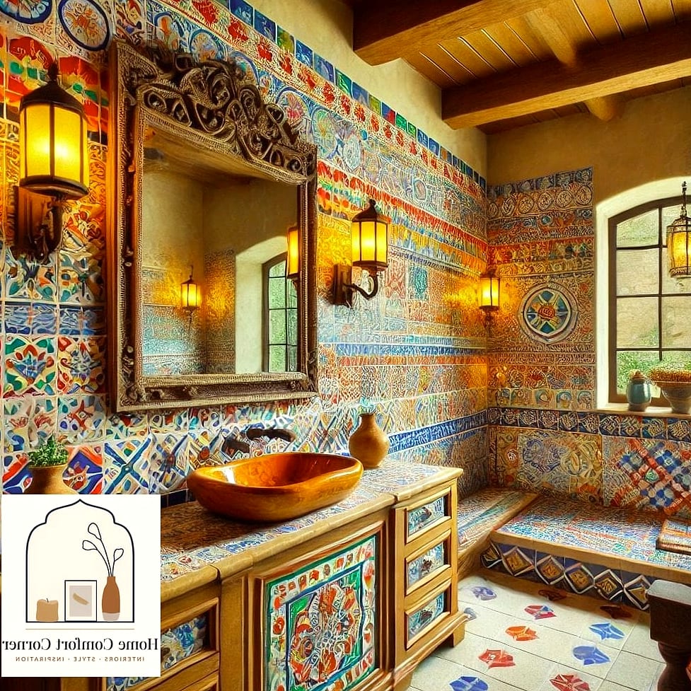 Mosaic Tile Fountains for Patios