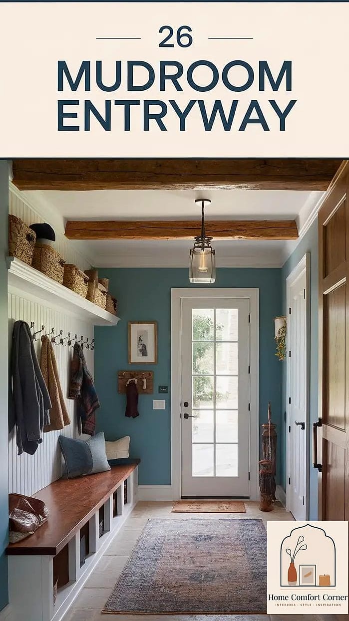 A Mudroom Zone Even Without a Dedicated Room