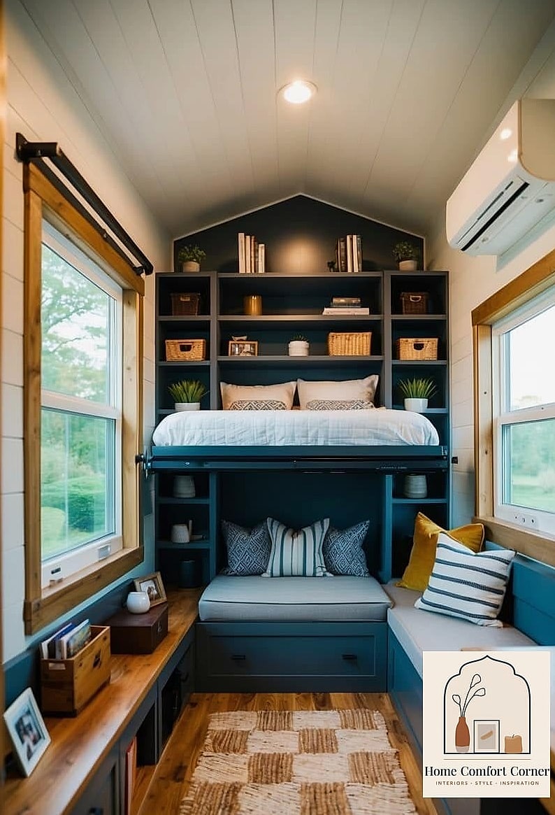 15 Tiny Room Ideas Ideas From Homes We Absolutely Love 10 A Murphy Bed for True Flex Space