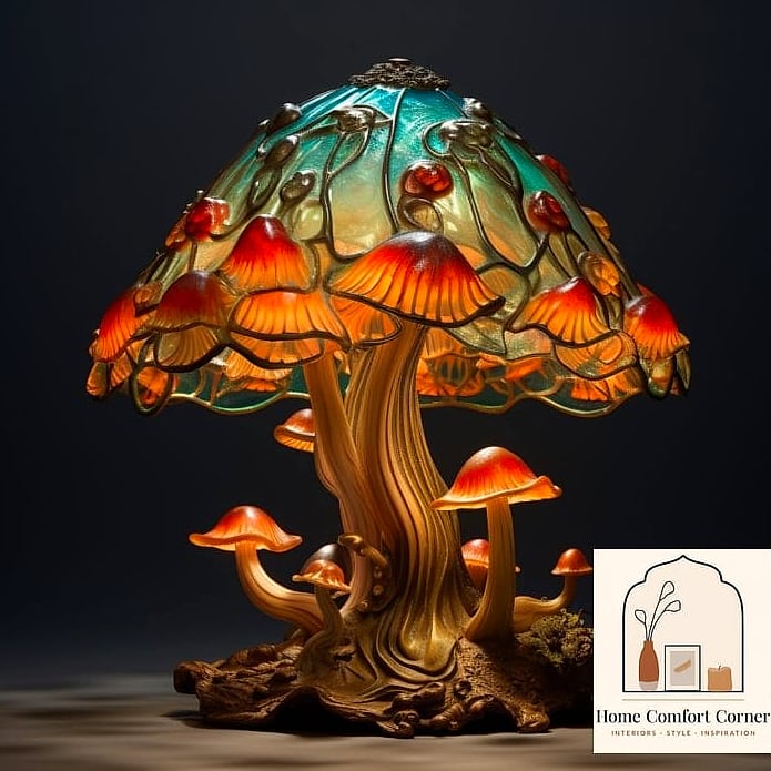 Mushroom Table Lamps for Ambient Lighting